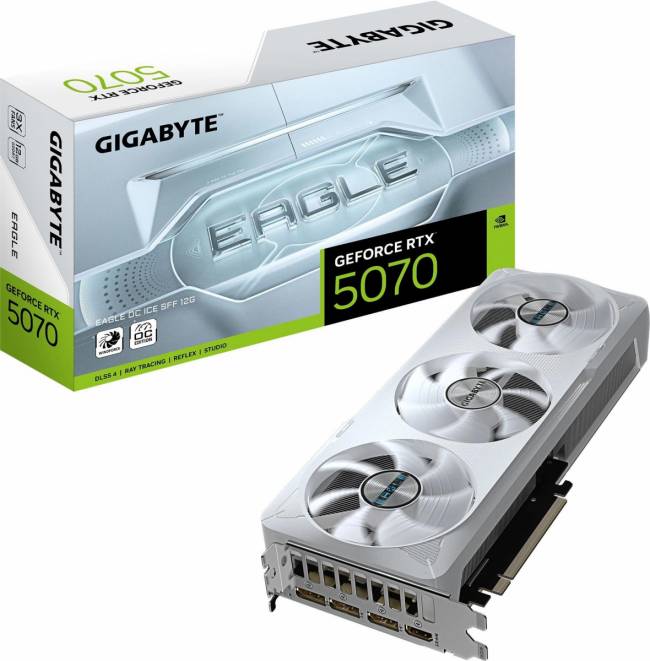 Видеокарта Gigabyte GV-N5070EAGLEOC ICE-12GD 1.0 — для бизнеса и офиса