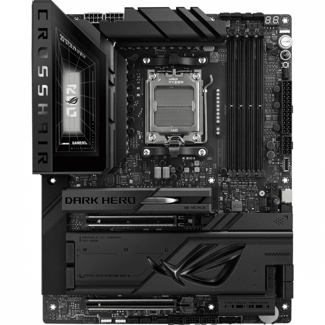 Материнская плата ASUS ROG CROSSHAIR X870E DARK HERO (90MB1NT0-M0EAY0) — для бизнеса и офиса Материнская плата ASUS ROG CROSSHAIR X870E DARK HERO (90MB1NT0-M0EAY0) — для бизнеса и офиса