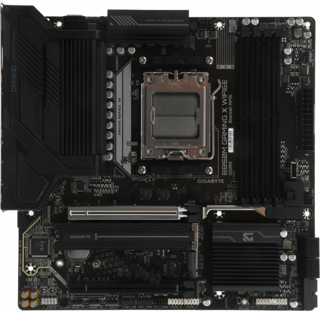 Материнская плата GIGABYTE B850M GAMING X WF6E — для бизнеса и офиса Материнская плата GIGABYTE B850M GAMING X WF6E — для бизнеса и офиса