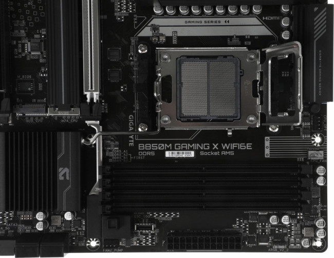 Материнская плата GIGABYTE B850M GAMING X WF6E — для бизнеса и офиса Материнская плата GIGABYTE B850M GAMING X WF6E — для бизнеса и офиса