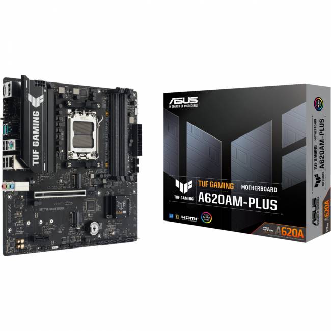 Материнская плата ASUS TUF GAMING A620AM-PLUS (90MB1N30-M0EAY0) — для бизнеса и офиса Материнская плата ASUS TUF GAMING A620AM-PLUS (90MB1N30-M0EAY0) — для бизнеса и офиса