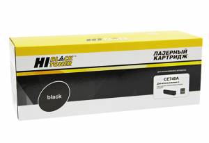 Картридж Hi-Black (HB-CE740A) для HP CLJ CP5220/5225/5225n/5225dn, Bk, 7K