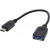 Переходник Type-C(m) <=> USB 3.0 AF (OTG), черный Переходник Atcom Type-C/USB 3.0 F OTG (AT1310) — для бизнеса и офиса