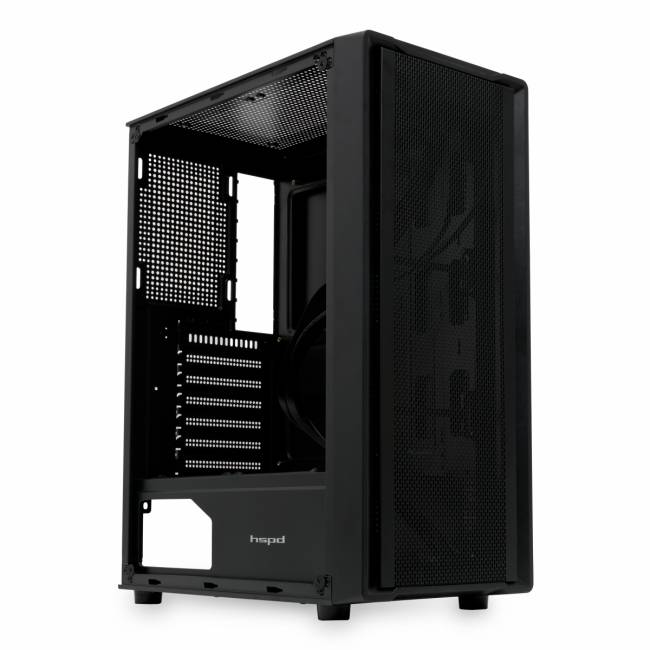 Корпус без блока питания HSPD M530-TGBK — для бизнеса и офиса