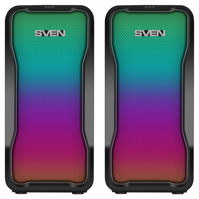АС SVEN 435, черный (10 Вт, питание USB, Bluetooth, подсветка) Sven SV-020927 АС SVEN 435, черный (10 Вт, питание USB, Bluetooth, подсветка) Sven SV-020927