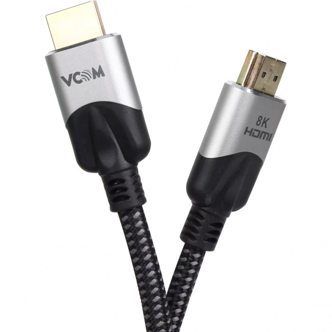 Кабель HDMI 19M/M,ver. 2.1, 8K@60 Hz 1.5m VCOM <CG865-1.5M> VCOM CG865-1.5M