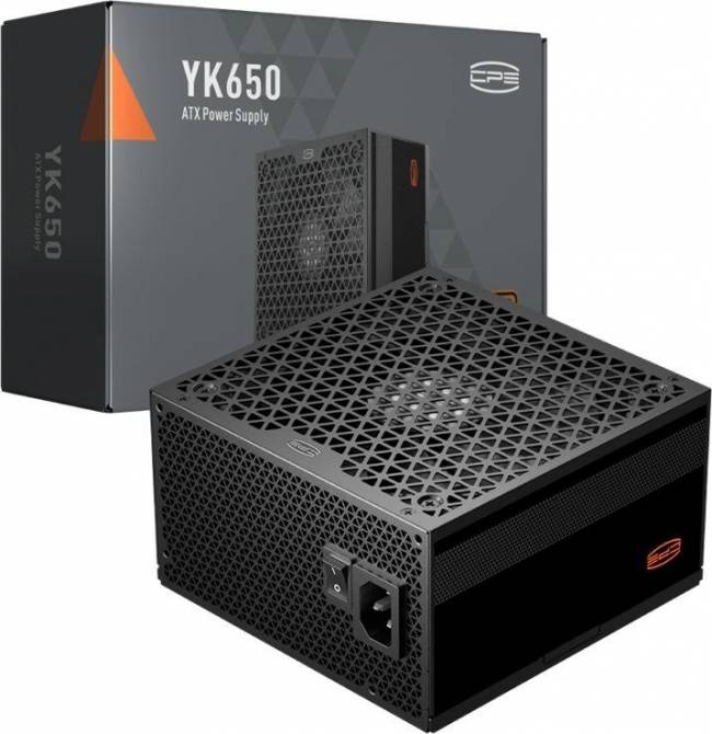 Блок питания PcCooler P5-YK650-B1FWBK1-EU — для бизнеса и офиса