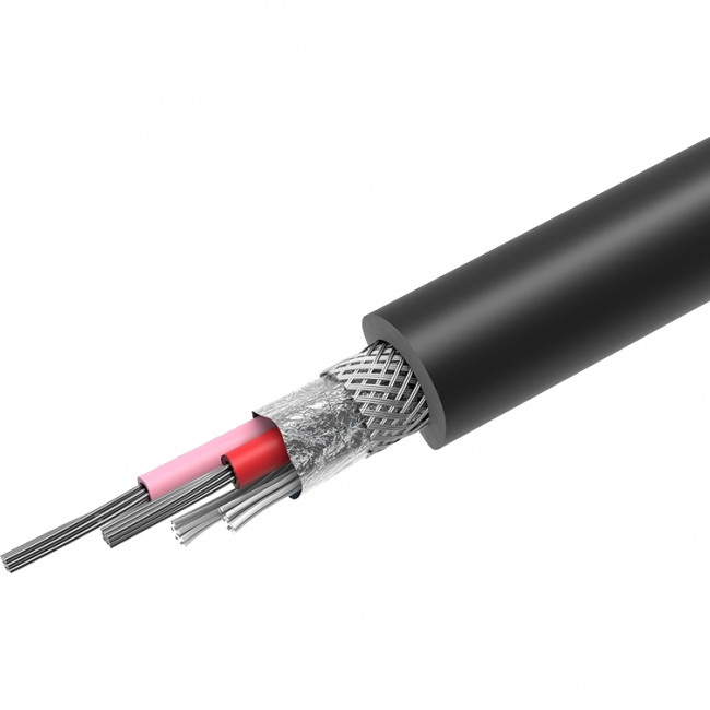Кабель Vention аудио Jack 6.5 M/XLR F - 2м Кабель Vention jack 6.5 mm(m)/XLR(f) - 2 м (BBEBH)