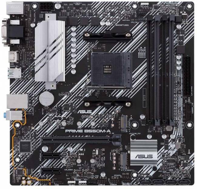 Материнская плата ASUS PRIME B550M-A — для бизнеса и офиса Материнская плата ASUS PRIME B550M-A — для бизнеса и офиса