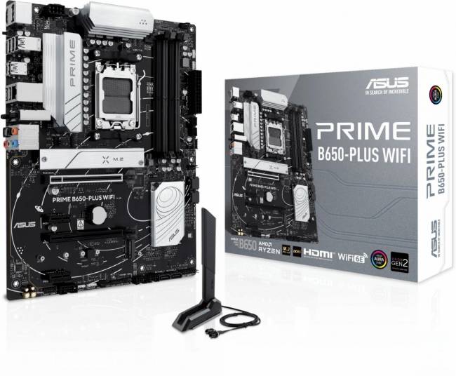 Материнская плата ASUS PRIME B650-PLUS WIFI — для бизнеса и офиса