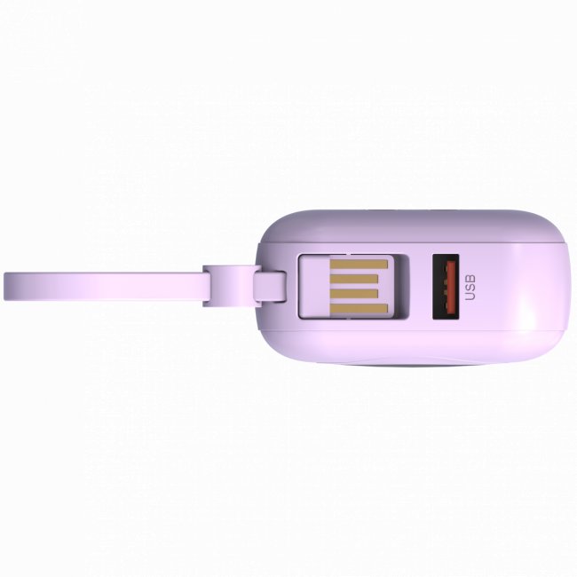 Портативный аккумулятор TOLT Lit LT-LM10T, 10000mAh, 22,5W, fast charging and PD, violet TÖLT LT-LM10T — для бизнеса и офиса Портативный аккумулятор TOLT Lit LT-LM10T, 10000mAh, 22,5W, fast charging and PD, violet TÖLT LT-LM10T — для бизнеса и офиса