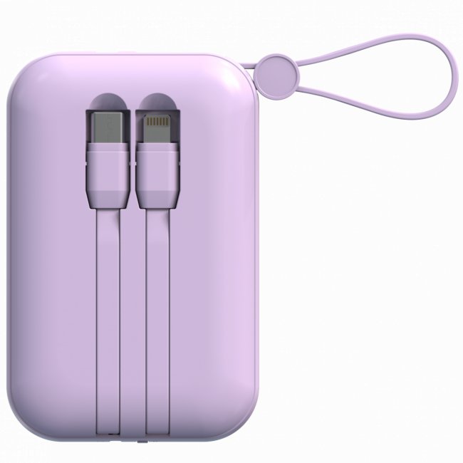 Портативный аккумулятор TOLT Lit LT-LM10T, 10000mAh, 22,5W, fast charging and PD, violet TÖLT LT-LM10T — для бизнеса и офиса Портативный аккумулятор TOLT Lit LT-LM10T, 10000mAh, 22,5W, fast charging and PD, violet TÖLT LT-LM10T — для бизнеса и офиса