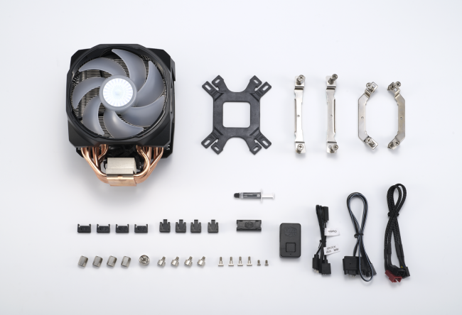 Кулер для процессора Cooler Master MasterAir MA610P ARGB — для бизнеса и офиса Кулер для процессора Cooler Master MasterAir MA610P ARGB — для бизнеса и офиса