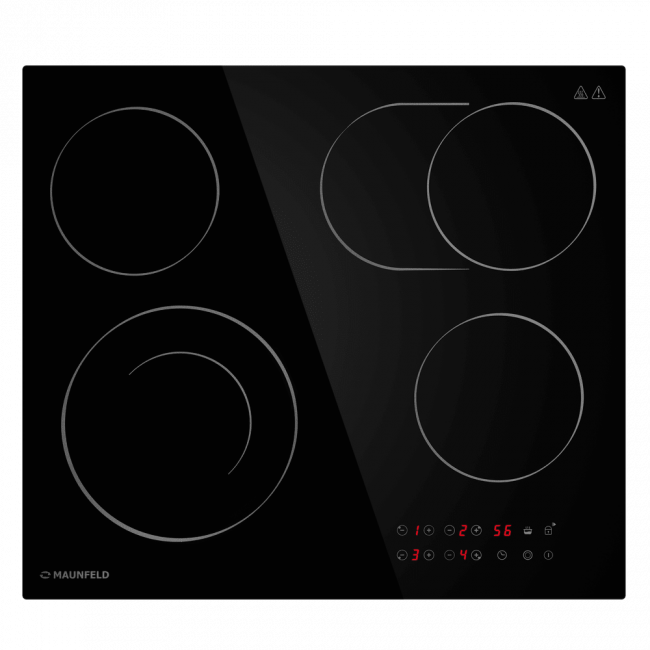 Электрическая варочная панель MAUNFELD CVCE594SMDBK — для бизнеса и офиса