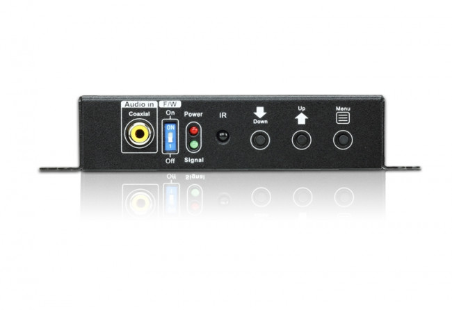 Конвертер с возможностью масштабирования, VGA+AUDIO=>HDMI, HD-DB15+MIM-JACK>HDMI, Female, Б.П. 5.3V, (1920x1200 DDC2B 1080p) ATEN VGA (f) to HDMI (f) — для бизнеса и офиса Конвертер с возможностью масштабирования, VGA+AUDIO=>HDMI, HD-DB15+MIM-JACK>HDMI, Female, Б.П. 5.3V, (1920x1200 DDC2B 1080p) ATEN VGA (f) to HDMI (f) — для бизнеса и офиса