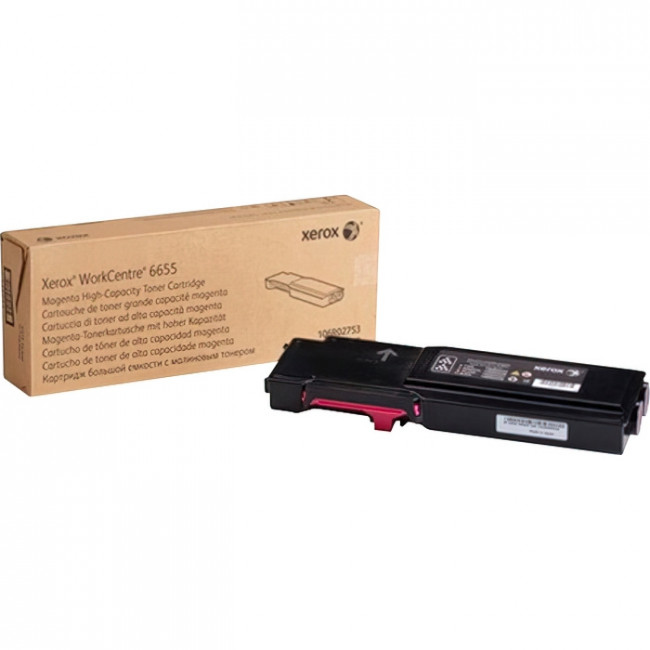 WC6655 Картридж красный, 7.5K Xerox WC6655 (106R02753) — для бизнеса и офиса