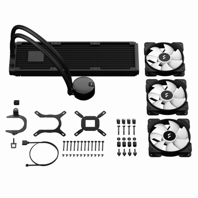 Система жидкостного охлаждения для ПК Fractal Design FD-W-L1-S3612 — для бизнеса и офиса Система жидкостного охлаждения для ПК Fractal Design FD-W-L1-S3612 — для бизнеса и офиса