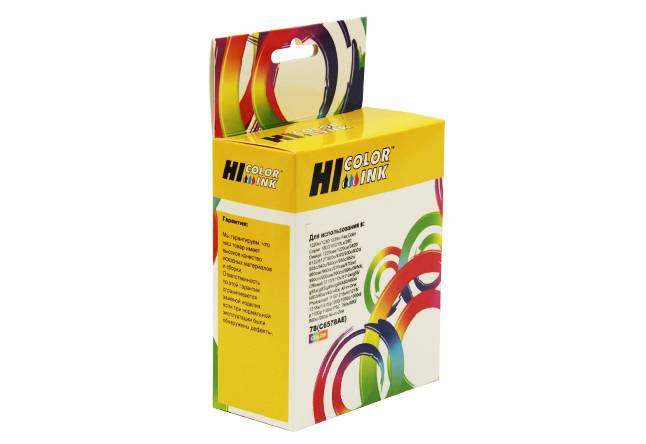 Картридж Hi-Black (HB-C6578) для HP DJ 970/1000/1100, №78, Color — для бизнеса и офиса