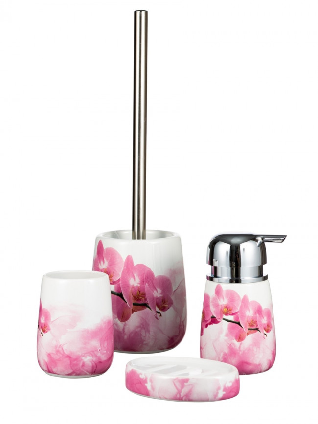 Подставка для ершика Ершик с подставкой Rosso, керамика