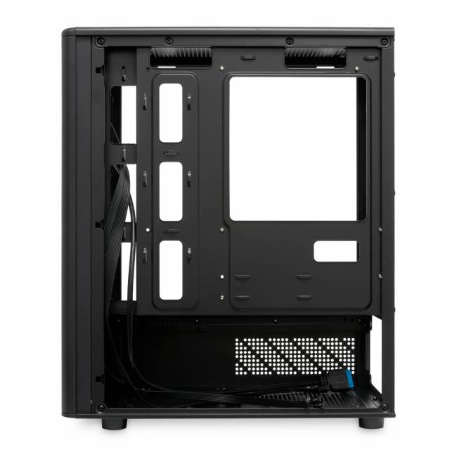 Корпус без блока питания HSPD M332-TGBK — для бизнеса и офиса Корпус без блока питания HSPD M332-TGBK — для бизнеса и офиса