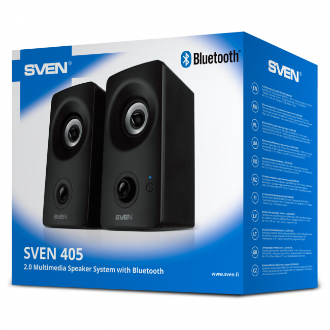 АС SVEN 405, черный (8 Вт, питание USB, Bluetooth) Sven SV-021122 АС SVEN 405, черный (8 Вт, питание USB, Bluetooth) Sven SV-021122