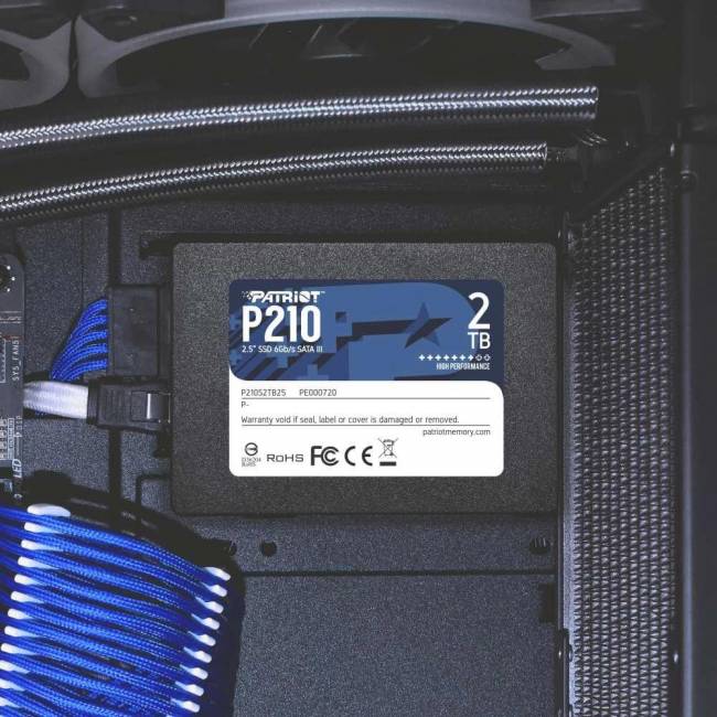 Накопитель SSD Patriot P210S2TB25 — для бизнеса и офиса