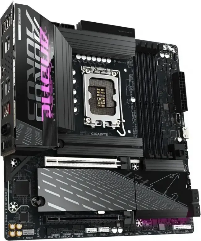 Материнская плата GIGABYTE B860M A ELITE WIFI6E — для бизнеса и офиса