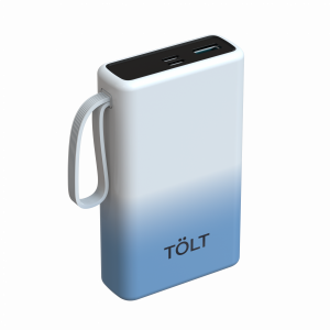 Портативный аккумулятор TOLT Lit LT-LN10Y, 10000mAh, 22,5W, fast charging and PD, gradient TÖLT LT-LN10Y