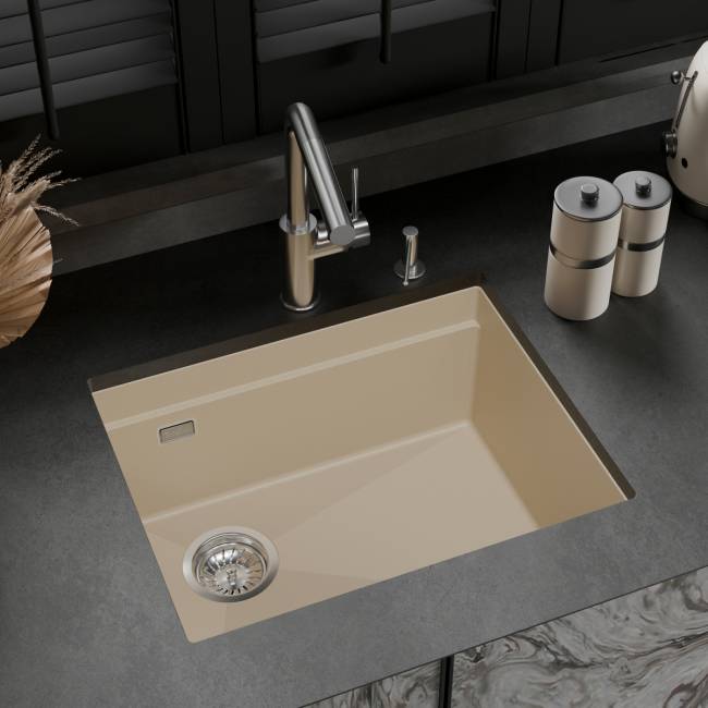 Кухонная мойка RIVELATO Rivelato LN-554-L beige scuro — для бизнеса и офиса Кухонная мойка RIVELATO Rivelato LN-554-L beige scuro — для бизнеса и офиса