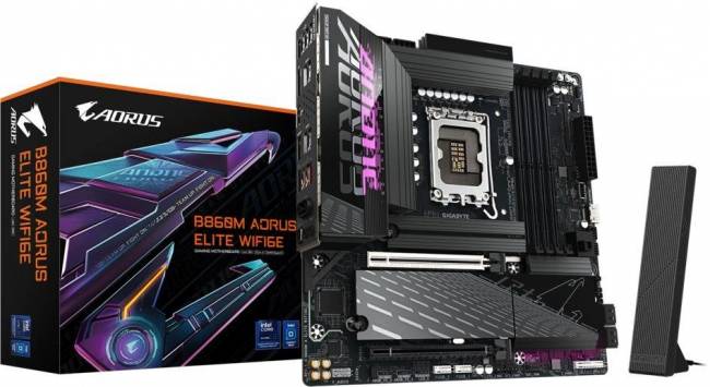 Материнская плата Gigabyte B860M A ELITE WIFI6E — для бизнеса и офиса