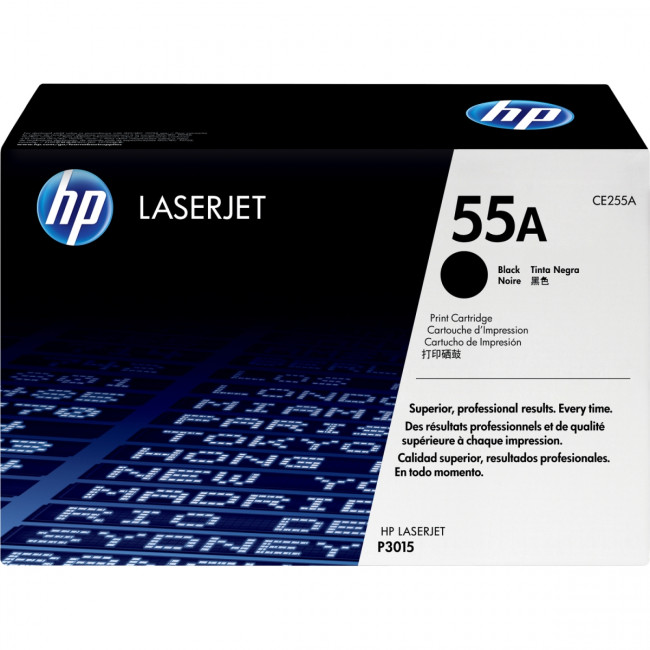 Тонер-картридж HP 55A Black LaserJet Print Cartridge (CE255A)