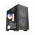 Корпус без блока питания HSPD M335-TGBK-ARGB — для бизнеса и офиса