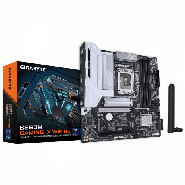 Материнская плата GIGABYTE B860M GAMING X WIFI6E — для бизнеса и офиса