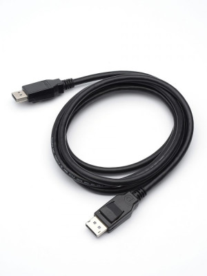 Кабель DisplayPort <=> DisplayPort 1.8 м, черный ATcom DisplayPort (m) - DisplayPort (m)  1,8 м, чёрный