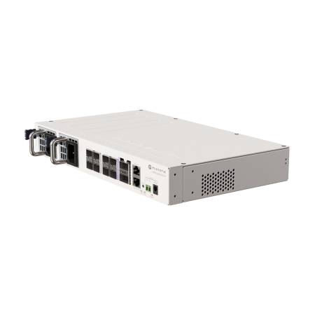 Коммутатор Mikrotik CRS510-8XS-2XQ-IN — для бизнеса и офиса Коммутатор Mikrotik CRS510-8XS-2XQ-IN — для бизнеса и офиса