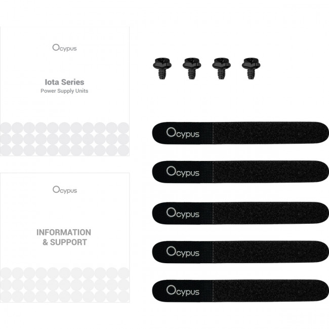 Блок питания ПК Ocypus Iota-P1000-G1FFBK024X-EU — для бизнеса и офиса