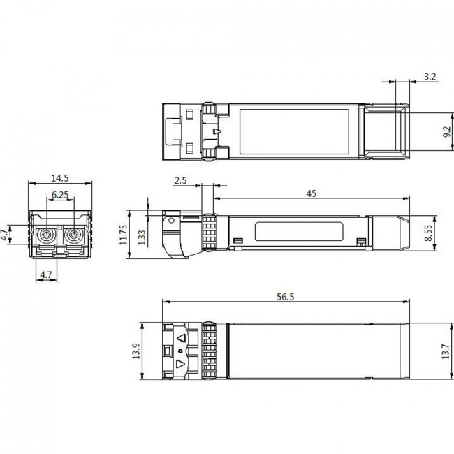 Модуль интерфейсный сетевой Cisco SFP-10/25G-CSR-S= — для бизнеса и офиса