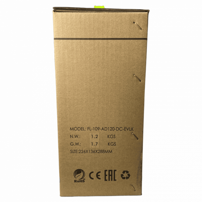 Корпус EVELK с блоком питания 120Вт Foxline FL-109-AD120-DC-EVLK — для бизнеса и офиса Корпус EVELK с блоком питания 120Вт Foxline FL-109-AD120-DC-EVLK — для бизнеса и офиса