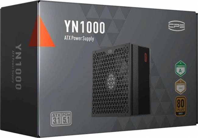 Блок питания PcCooler P5-YN1000-G1FFBK1-EU — для бизнеса и офиса