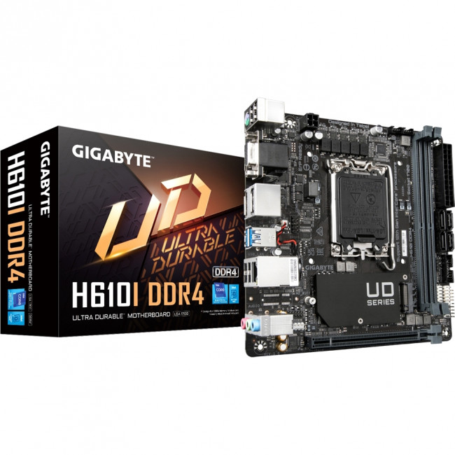 Материнская плата Gigabyte H610I DDR4 — для бизнеса и офиса