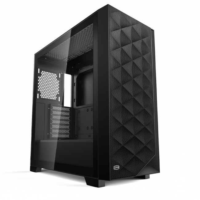 Корпус без блока питания PcCooler C3D510 BK — для бизнеса и офиса