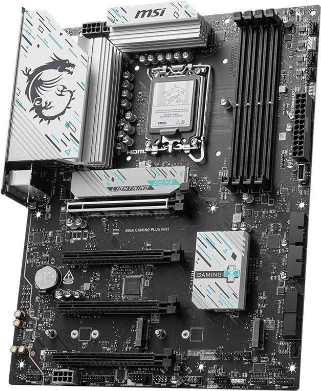 Материнская плата MSI B860 GAMING PLUS WIFI — для бизнеса и офиса