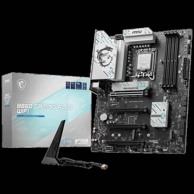 Материнская плата MSI B860 GAMING PLUS WIFI — для бизнеса и офиса
