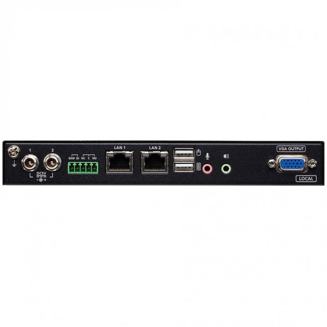 Удлинитель, VGA KVM USB/PS2, управление по IP, Rackmount/Desktop, 10/100 Base-T, с KVM-шнурами PS2 1х1.2м.;USB 1x1.2м., TCP/IP, (Virtual Media;WIN98SE/ME/2000/XP/FREE-BSD/LINUX 7.0 или выше;1600x1200 60Hz;) ATEN CN9000 — для бизнеса и офиса