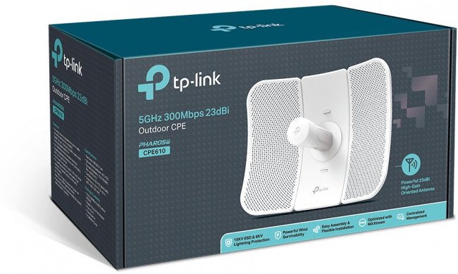 Точка доступа TP-Link CPE610 — для бизнеса и офиса