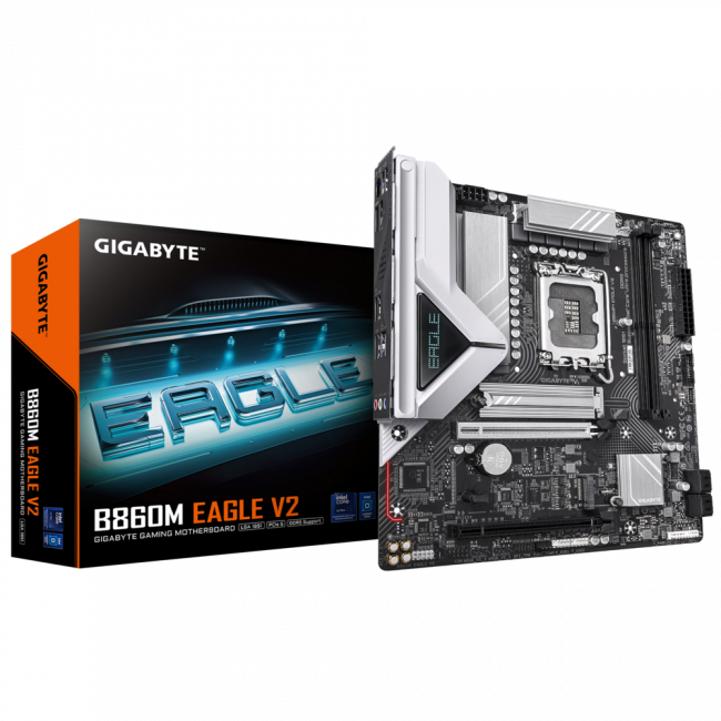 Материнская плата GIGABYTE B860M EAGLE V2 — для бизнеса и офиса Материнская плата GIGABYTE B860M EAGLE V2 — для бизнеса и офиса