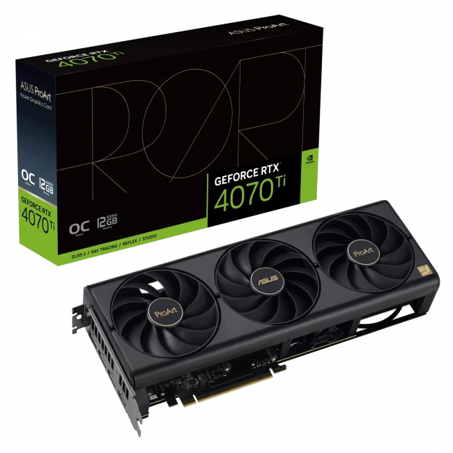 Видеокарта PROART-RTX4070TI-O12G (90YV0J30-M0NA00) — для бизнеса и офиса