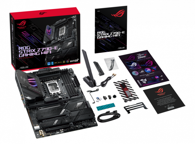 Материнская плата ASUS ROG STRIX Z790-E GAMING WIFI — для бизнеса и офиса Материнская плата ASUS ROG STRIX Z790-E GAMING WIFI — для бизнеса и офиса