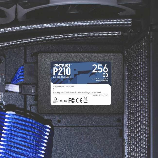 Накопитель SSD Patriot P210S256G25 — для бизнеса и офиса
