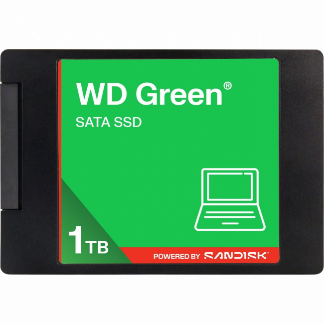 Твердотельный накопитель WD WDS100T5G0A — для бизнеса и офиса